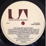 Shirley Bassey - You Take My Heart Away (LP, Album)