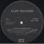 Cliff Richard - Always Guaranteed (LP, Album)