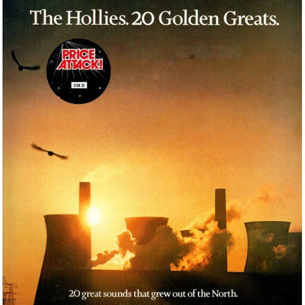 The Hollies - 20 Golden Greats (LP, Album, Comp, RE, Yel)