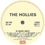 The Hollies - 20 Golden Greats (LP, Album, Comp, RE, Yel)