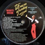 Marti Webb - Tell Me On A Sunday (LP, Album, Gat)