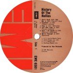 The Hollies - The History Of The Hollies - 24 Genuine Top Thirty Hits (2xLP, Comp, Mono)