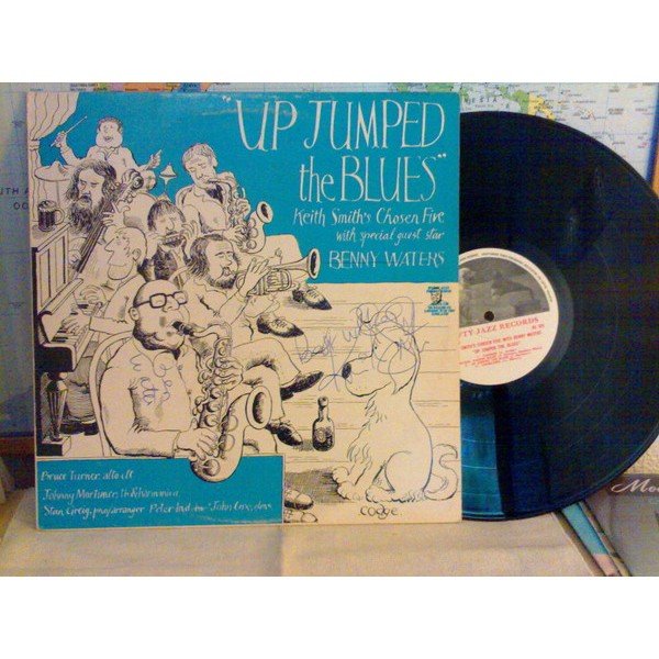 Keith Smith's Chosen Five* With Benny Waters - Up Jumped The Blues (LP)