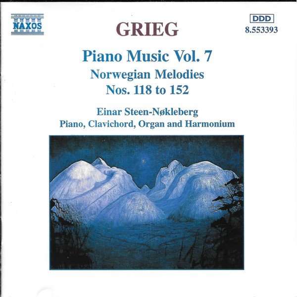 Grieg*, Einar Steen-NÃ¸kleberg - Piano Music Vol. 7 (CD, Album)