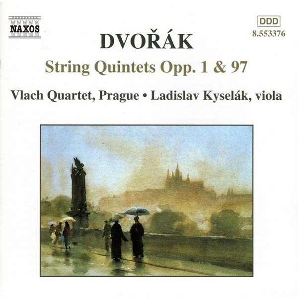DvoÅ™Ã¡k*, Vlach Quartet, Prague*, Ladislav KyselÃ¡k - String Quintets Opp. 1 & 97 (CD, Album)