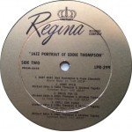 Eddie Thompson Featuring Ron Lundberg And Lewis Berryman - A Jazz Portrait Of Eddie Thompson (LP, Album)