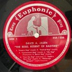 David A. Jasen - The Rebel Regent Of Ragtime (LP, Album)