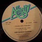 Von Freeman Quartet - Young & Foolish (LP, Album, RE)