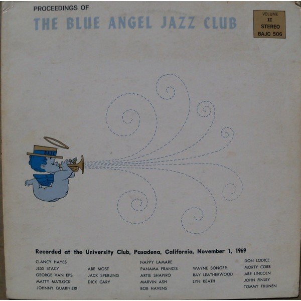 The Blue Angel Jazz Club - Jazz At Pasadena '69 Volume Two (LP, Album)