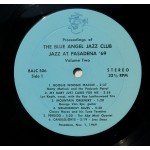 The Blue Angel Jazz Club - Jazz At Pasadena '69 Volume Two (LP, Album)
