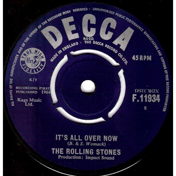 The Rolling Stones - It's All Over Now (7