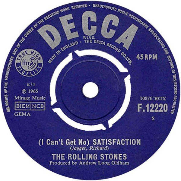 The Rolling Stones - (I Can't Get No) Satisfaction (7