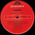 Rainbow - Difficult To Cure (LP, Album, RE)