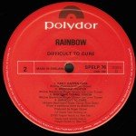Rainbow - Difficult To Cure (LP, Album, RE)
