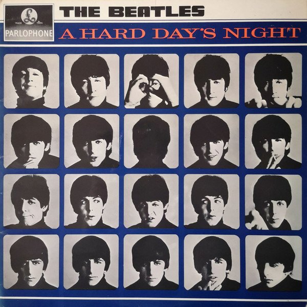 The Beatles - A Hard Day's Night (LP, Album, RP)