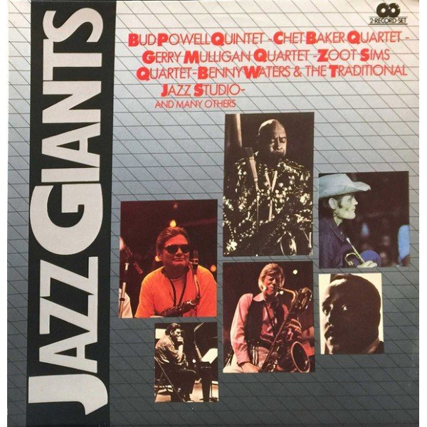 Various, The Traditional Jazz Studio*, Bud Powell Quintet - Chet Baker Quartet - Gerry Mulligan Quartet - Zoot Sims Quartet - Benny Waters - Jazz Giants (LP, Comp, Mono, RE, Gat)