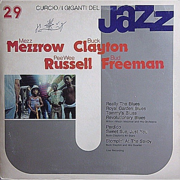 Mezz Mezzrow / Buck Clayton / Pee Wee Russell / Bud Freeman - I Giganti Del Jazz Vol. 29 (LP, Comp)