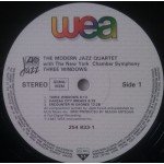 The Modern Jazz Quartet With New York Chamber Symphony - Three Windows (LP, Album)