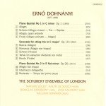 DohnÃ¡nyi* - The Schubert Ensemble Of London - Piano Quintets / Serenade For String Trio (CD, Album, RE)