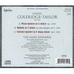 Samuel Coleridge-Taylor, The Nash Ensemble - Piano Quintet / Clarinet Quintet (CD, Album)