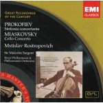 Prokofiev* / Myaskovsky* / Mstislav Rostropovich, Royal Philharmonic* & Philharmonia Orchestras*, Sir Malcolm Sargent - Sinfonia Concertante / Cello Concerto (CD, Comp, Mono, RM)