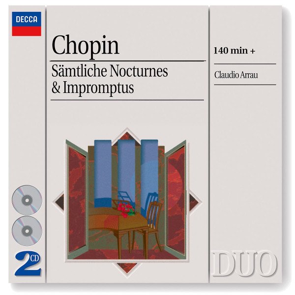 Chopin* - Claudio Arrau - SÃ¤mtliche Nocturnes & Impromptus (2xCD, Comp, RE, RM)