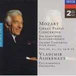 Mozart*, Philharmonia Orchestra, Vladimir Ashkenazy - Great Piano Concertos (2xCD, Comp)