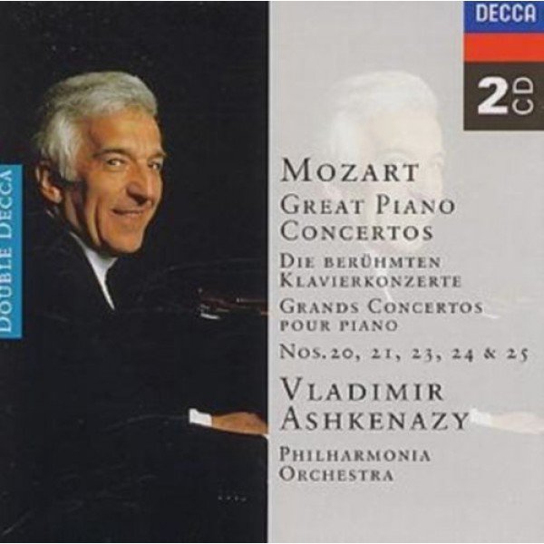 Mozart*, Philharmonia Orchestra, Vladimir Ashkenazy - Great Piano Concertos (2xCD, Comp)