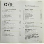 Carl Orff, Burrowes*, Devos*, Shirley-Quirk*, Brighton Festival Chorus, Royal Philharmonic Orchestra*, Antal Dorati - Carmina Burana (CD, Album, RP)