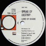 Spear Of Destiny - Never Take Me Alive (7