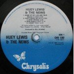 Huey Lewis And The News* - Huey Lewis And The News (LP, Album)