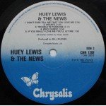 Huey Lewis And The News* - Huey Lewis And The News (LP, Album)