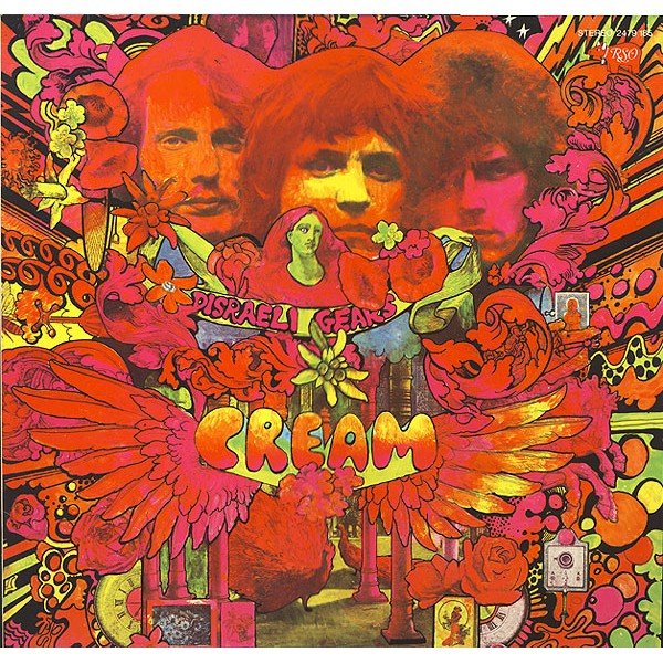 Cream (2) - Disraeli Gears (LP, Album, RE)