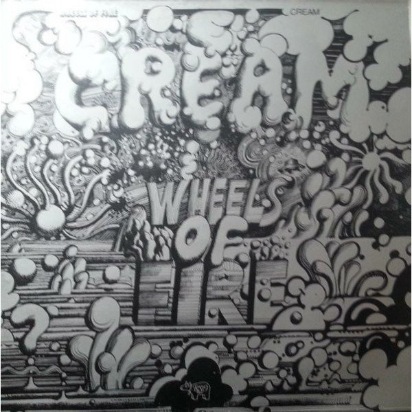 Cream (2) - Wheels Of Fire - In The Studio (LP, Album, RE)