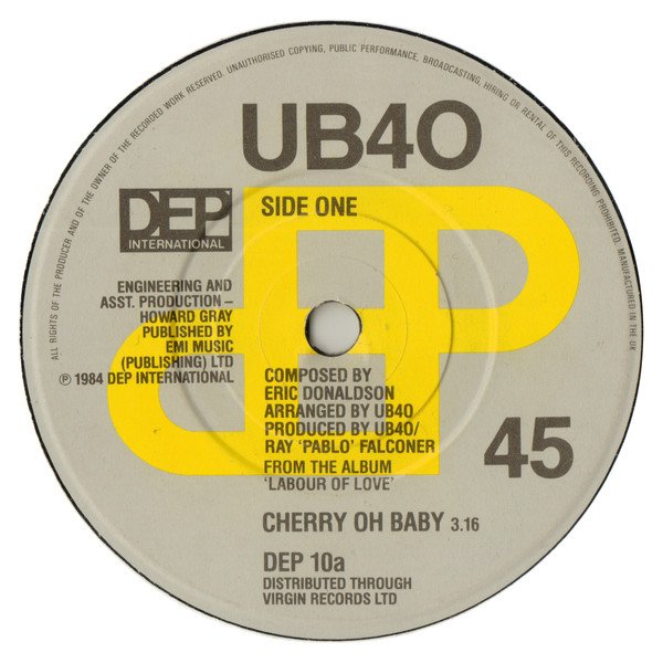 UB40 - Cherry Oh Baby (7