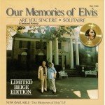Elvis Presley - Are You Sincere / Solitaire (7