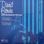 David Bowie - Don't Be Fooled By The Name (10