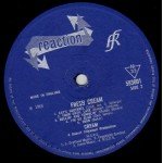 Cream (2) - Fresh Cream (LP, Album, Mono)