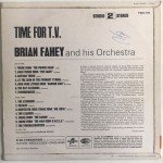 Brian Fahey And His Orchestra - Time For T.V. (LP)