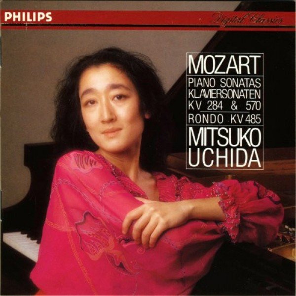 Mozart*, Mitsuko Uchida - Piano Sonatas = Klaviersonaten KV 284 & 570 · Rondo KV 485 (CD)