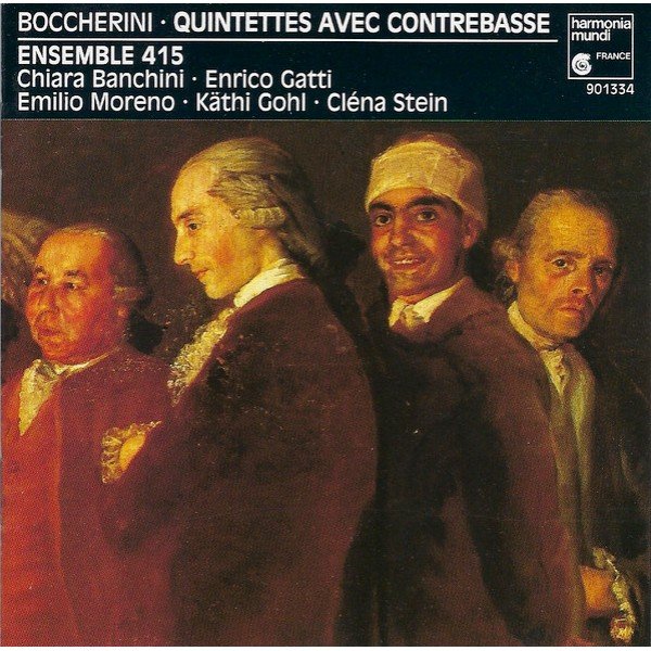 Boccherini*, Ensemble 415 - Quintettes Avec Contrebasse Op. 39 (CD, Album)
