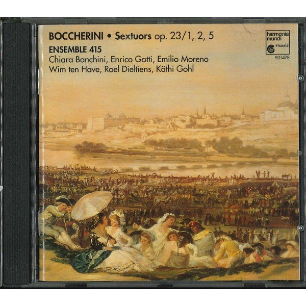 Luigi Boccherini, Ensemble 415 - Sextuors Op.23 1, 2, 5 (CD)
