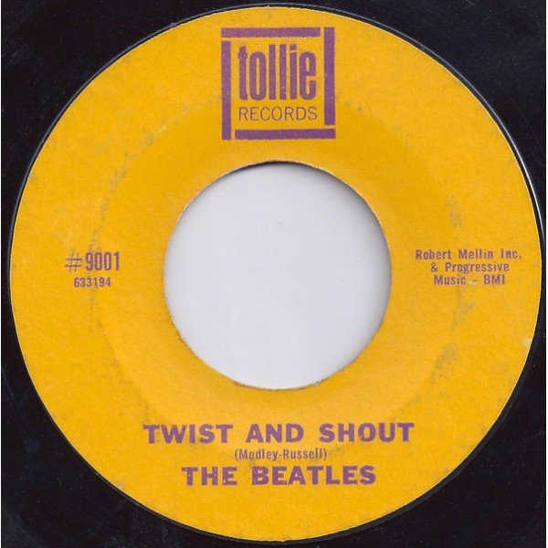 The Beatles - Twist And Shout / There's A Place (7