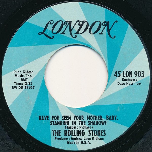 The Rolling Stones - Have You Seen Your Mother, Baby, Standing In The Shadow? (7
