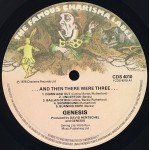 Genesis - ...And Then There Were Three... (LP, Album, Mad)