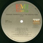 George Thorogood & The Destroyers - Live (LP, Album, Spe)