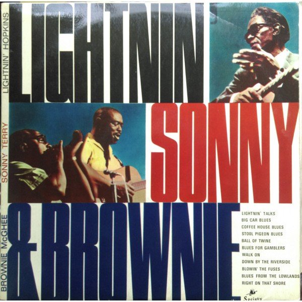 Lightnin' Hopkins / Brownie McGhee / Sonny Terry - Lightnin' Sonny & Brownie (LP, Album, Mono)