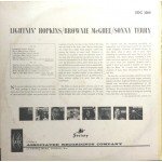 Lightnin' Hopkins / Brownie McGhee / Sonny Terry - Lightnin' Sonny & Brownie (LP, Album, Mono)