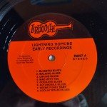 Lightning Hopkins* - Early Recordings (LP, Album, Comp, RE)