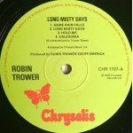 Robin Trower - Long Misty Days (LP, Album)